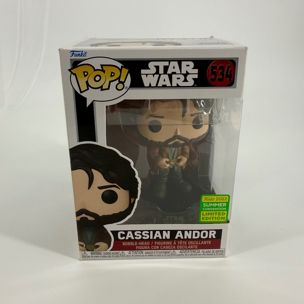 Funko‎ Pop Star Wars Cassian Andor 534 2022 Summer Convention Limited Edition